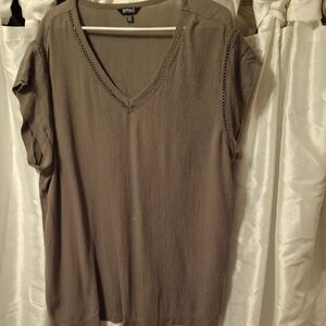 Buffalo David Bitton Green Short Sleeve Top XXL